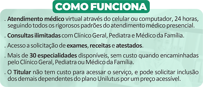 Uniassist - Página de Convênios Uniluttus